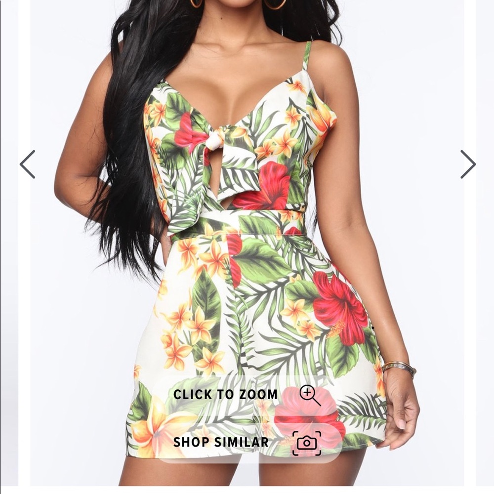Tropical Romper